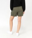 Short de grossesse en lin avec bandeau bas